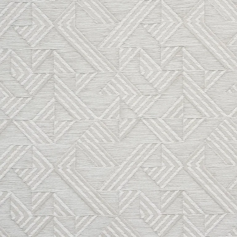 Schumacher 75240 Eberly Platinum fabric swatch