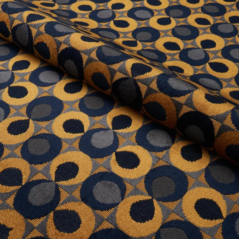 Schumacher 82960 Eclipse Velvet Bronze fabric swatch