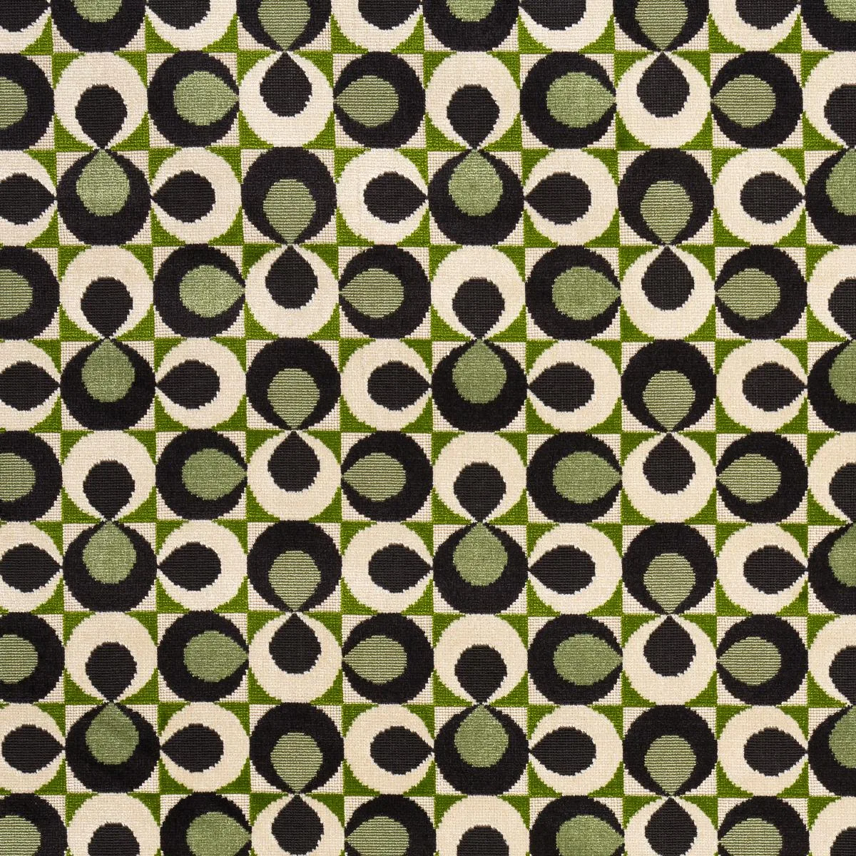Schumacher 82961 Eclipse Velvet Spruce fabric swatch