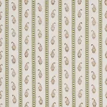 Schumacher 182021 Eddie Woven Hand Block Print Green fabric swatch