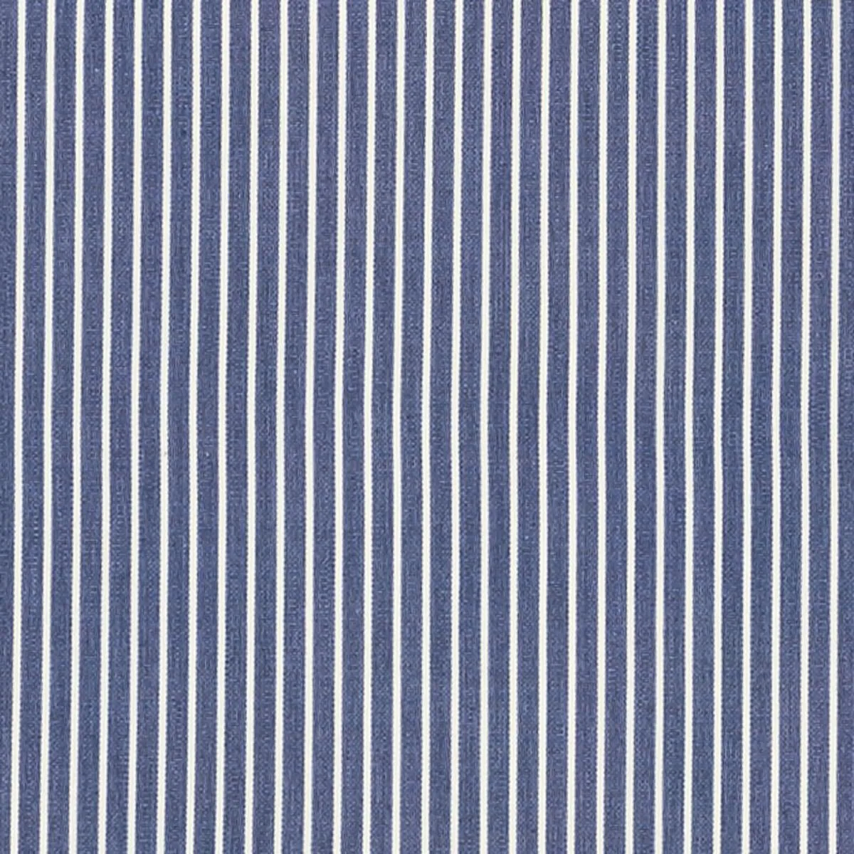 Schumacher 71303 Edie Stripe Navy fabric swatch