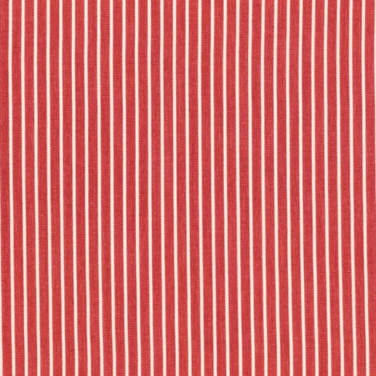 Schumacher 71309 Edie Stripe Red fabric swatch