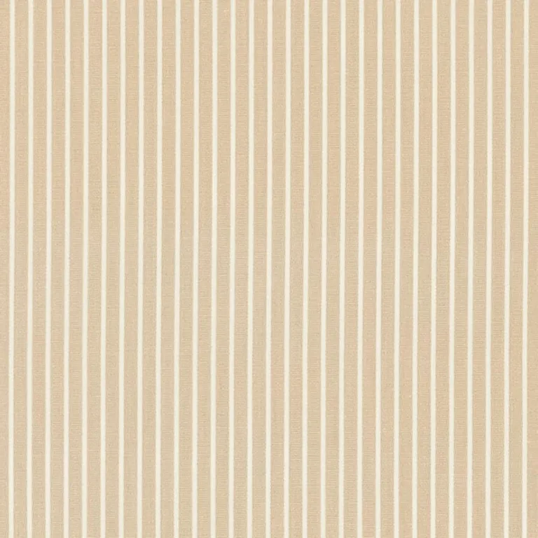 Schumacher 71301 Edie Stripe Sand fabric swatch