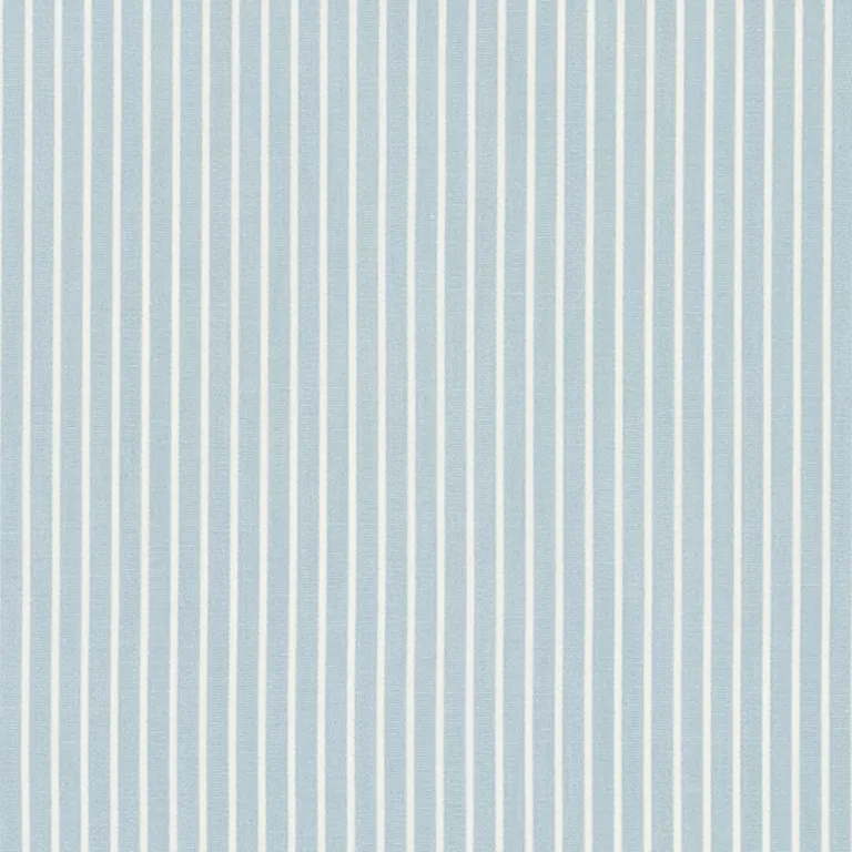 Schumacher 71304 Edie Stripe Sky fabric swatch