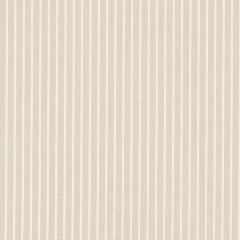 Schumacher 71302 Edie Stripe Taupe fabric swatch