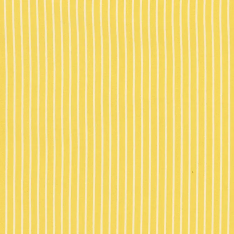 Schumacher 71307 Edie Stripe Yellow fabric swatch