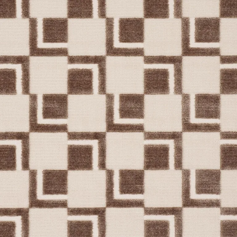 Schumacher 84800 Edison Velvet Champagne fabric swatch