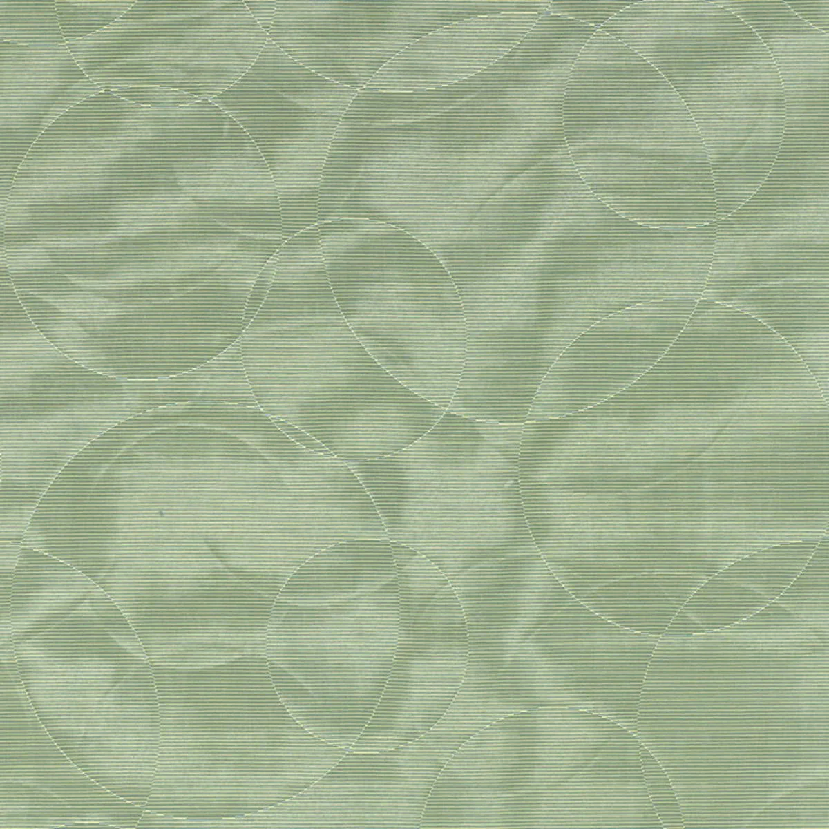 Schumacher 55382 Effervescence Moiré Aqua fabric swatch