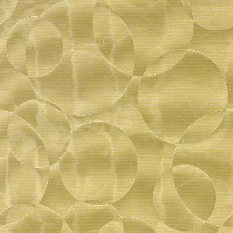 Schumacher 55381 Effervescence Moiré Citrine fabric swatch