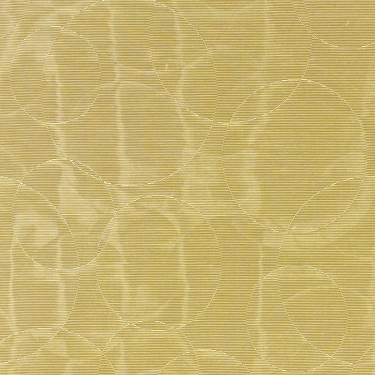 Schumacher 55381 Effervescence Moiré Citrine fabric swatch