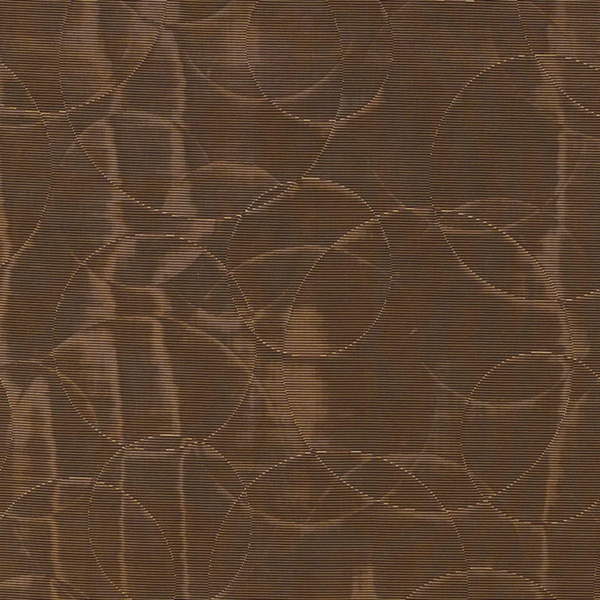 Schumacher 55384 Effervescence Moiré Espresso fabric swatch
