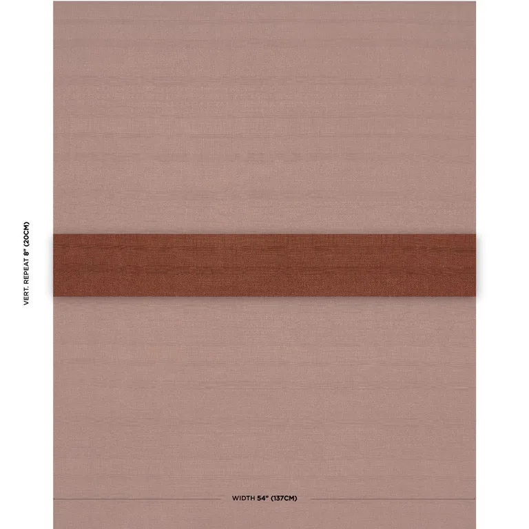 Schumacher 84000 Eivissa Sienna fabric swatch