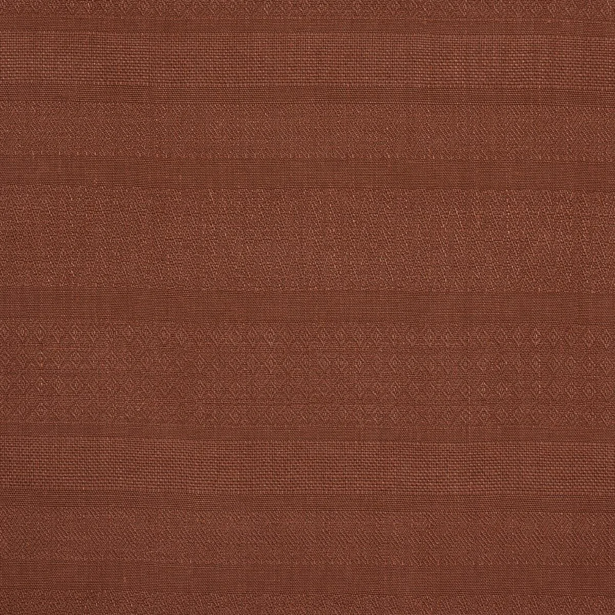 Schumacher 84000 Eivissa Sienna fabric swatch
