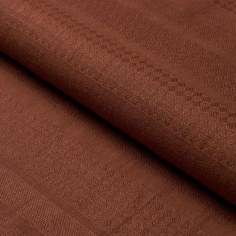 Schumacher 84000 Eivissa Sienna fabric swatch