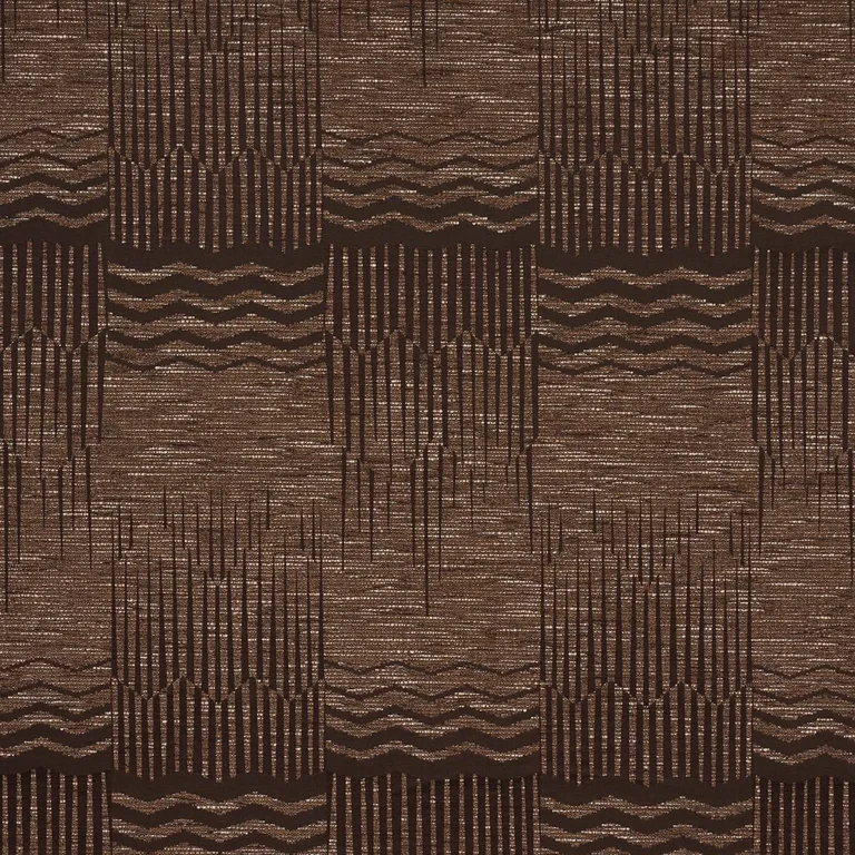 Schumacher 84660 El Dorado Bronze fabric swatch