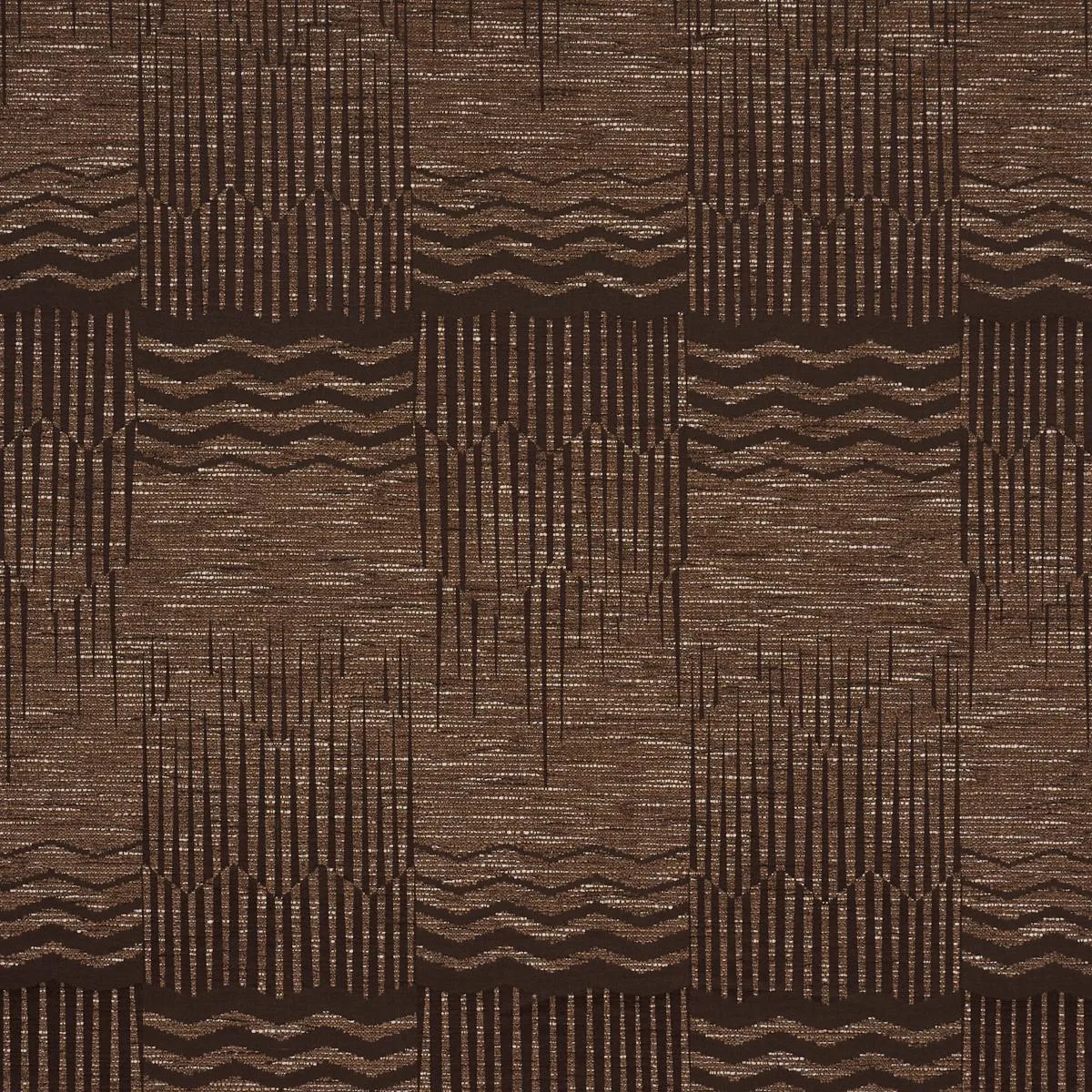 Schumacher 84660 El Dorado Bronze fabric swatch