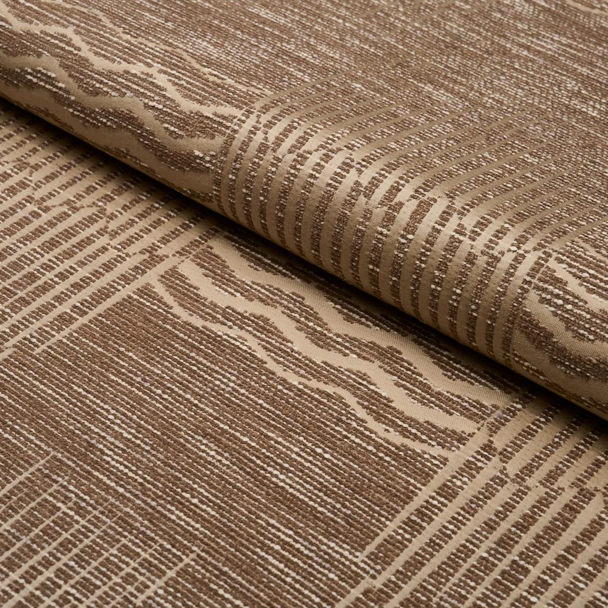 Schumacher 84661 El Dorado Champagne fabric swatch