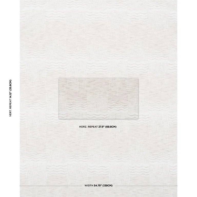 Schumacher 84662 El Dorado Pearl fabric swatch