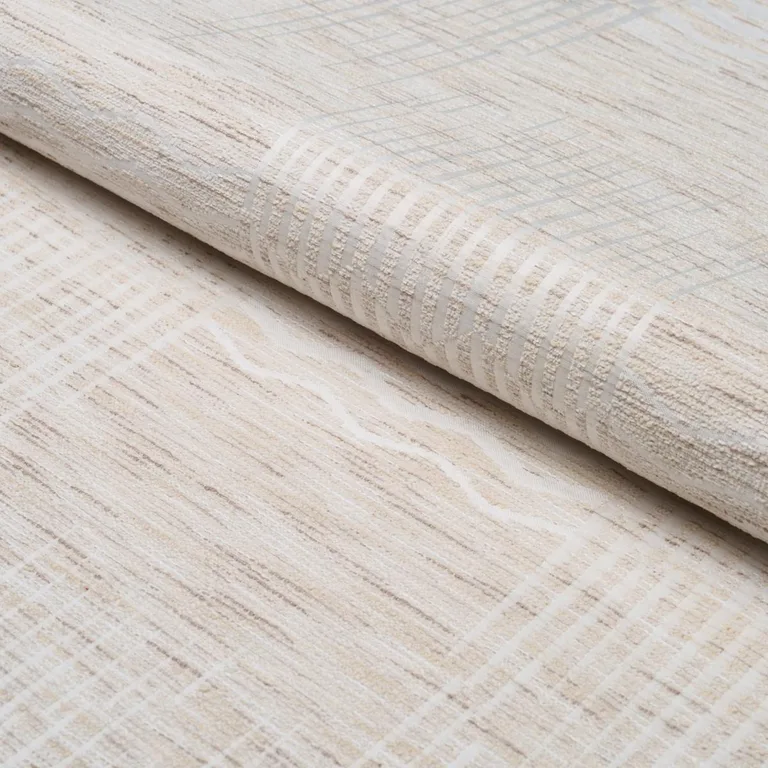 Schumacher 84662 El Dorado Pearl fabric swatch