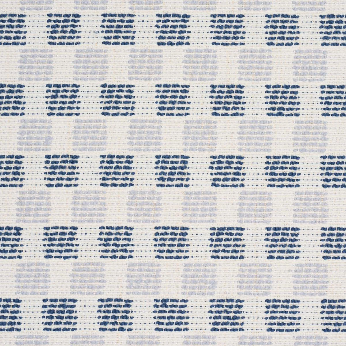 Schumacher 87671 Elara Performance Blues fabric swatch