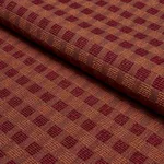Schumacher 87673 Elara Performance Brick fabric swatch