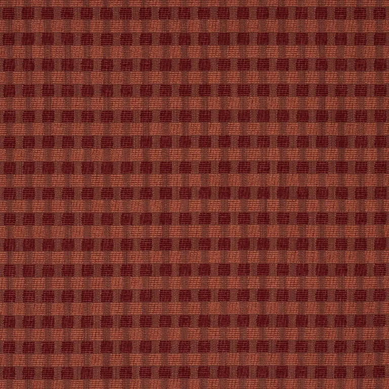 Schumacher 87673 Elara Performance Brick fabric swatch
