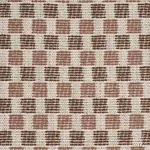 Schumacher 87672 Elara Performance Brown fabric swatch