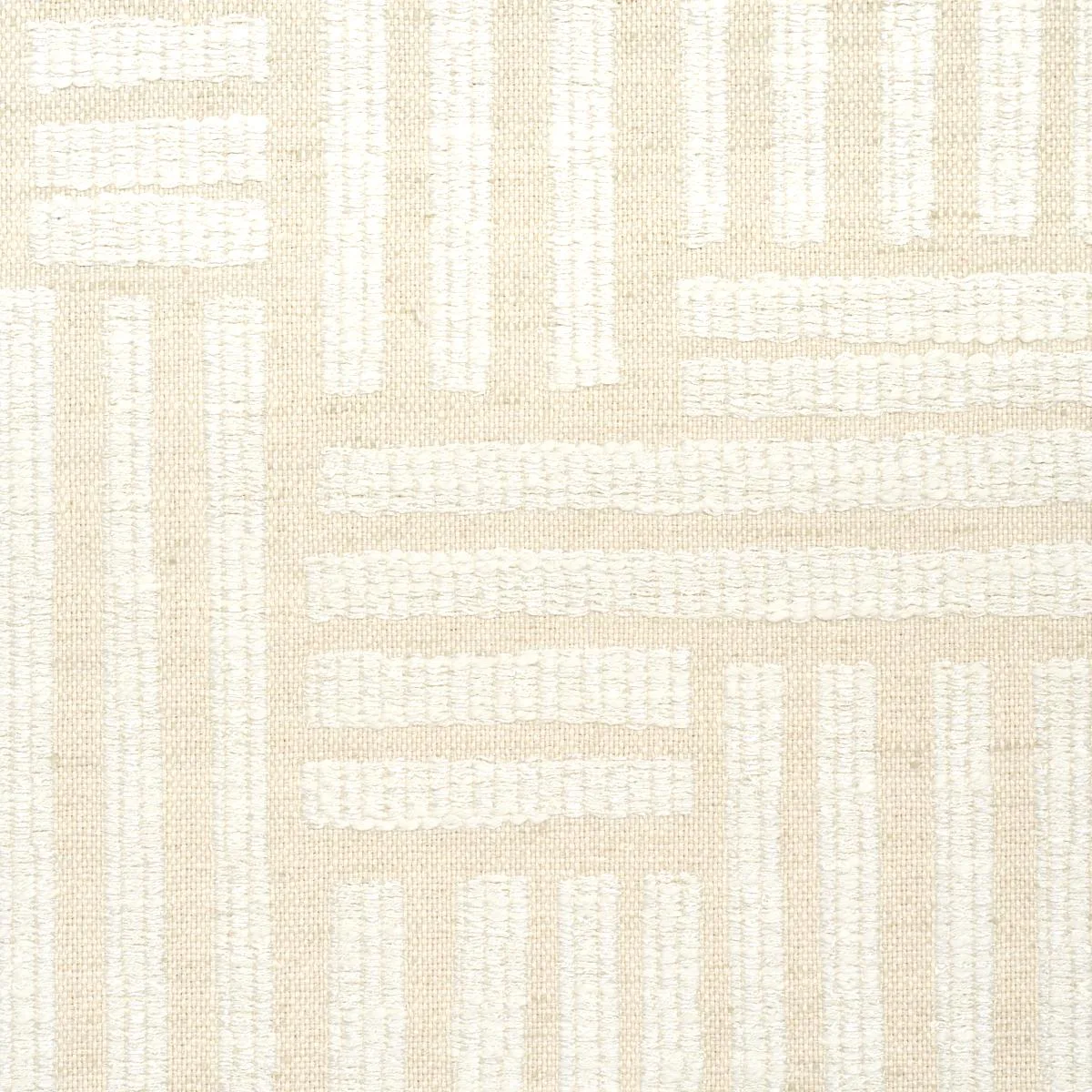 Schumacher 83470 Elbert Birch fabric swatch
