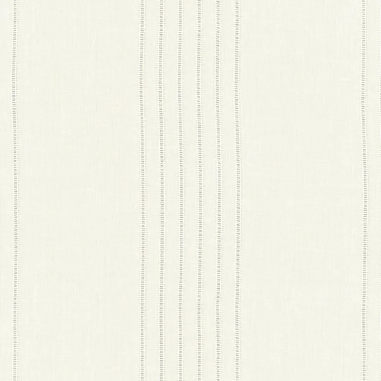 Schumacher 55790 Eleanor Sheer Stripe Cream fabric swatch