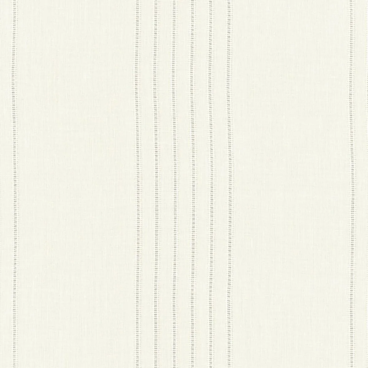 Schumacher 55790 Eleanor Sheer Stripe Cream fabric swatch