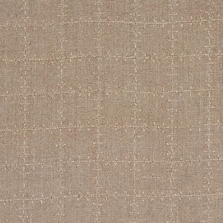 Schumacher 80411 Elin Check Linen fabric swatch