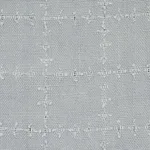 Schumacher 80412 Elin Check Sky fabric swatch