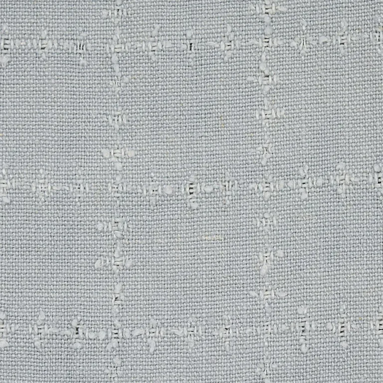 Schumacher 80412 Elin Check Sky fabric swatch