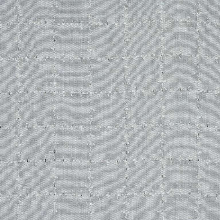 Schumacher 80412 Elin Check Sky fabric swatch