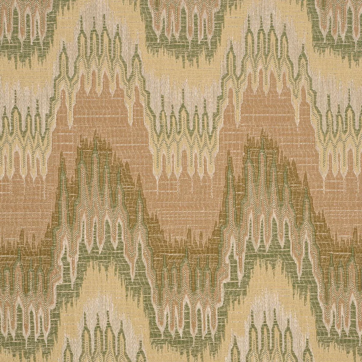 Schumacher 86132 Elio Flamestitch Citron fabric swatch