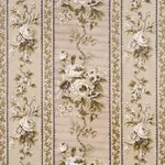 Schumacher 182041 Elizabeth Chintz Neutral fabric swatch
