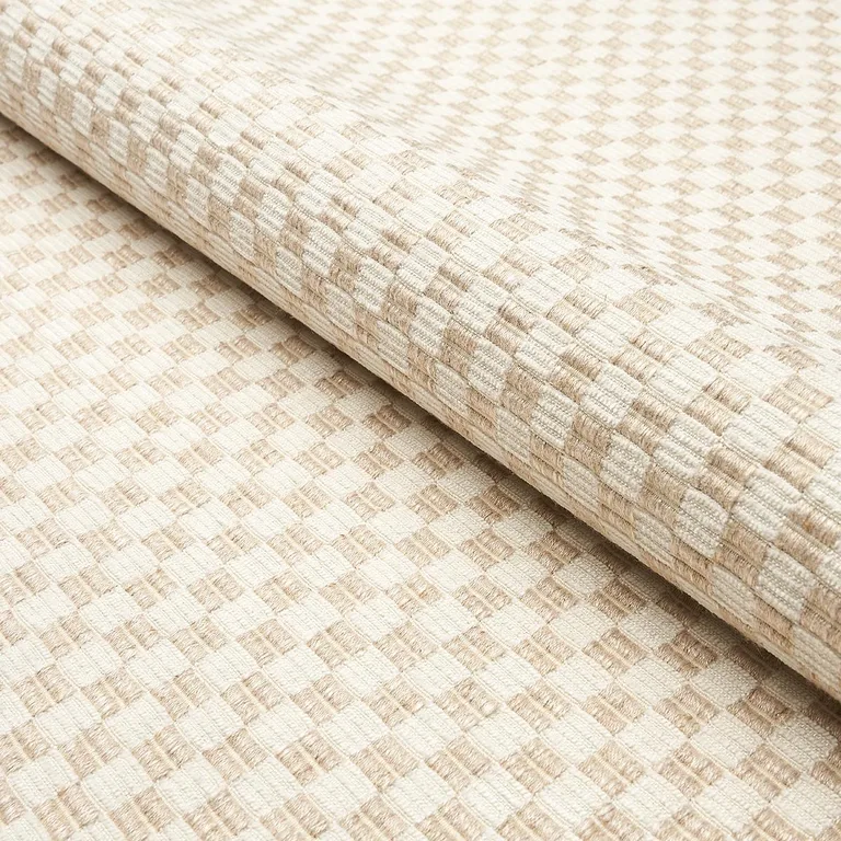 Schumacher 76745 Elkhart Birch fabric swatch