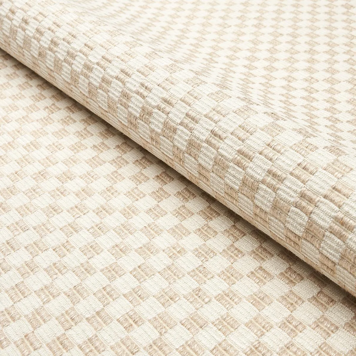 Schumacher 76745 Elkhart Birch fabric swatch