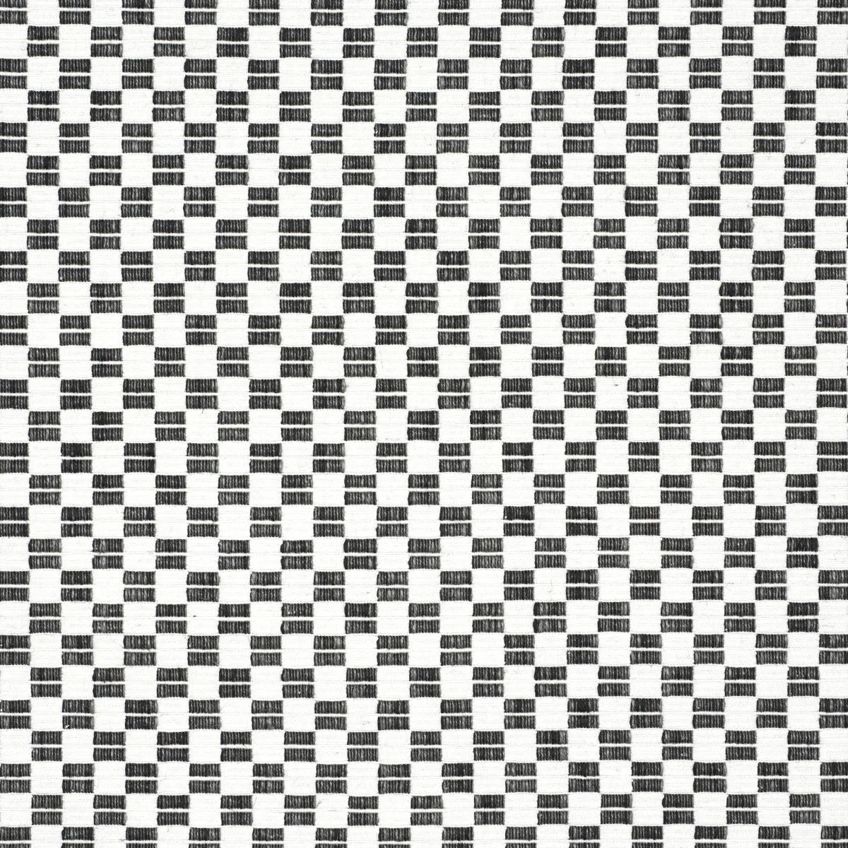 Schumacher 76741 Elkhart Black fabric swatch