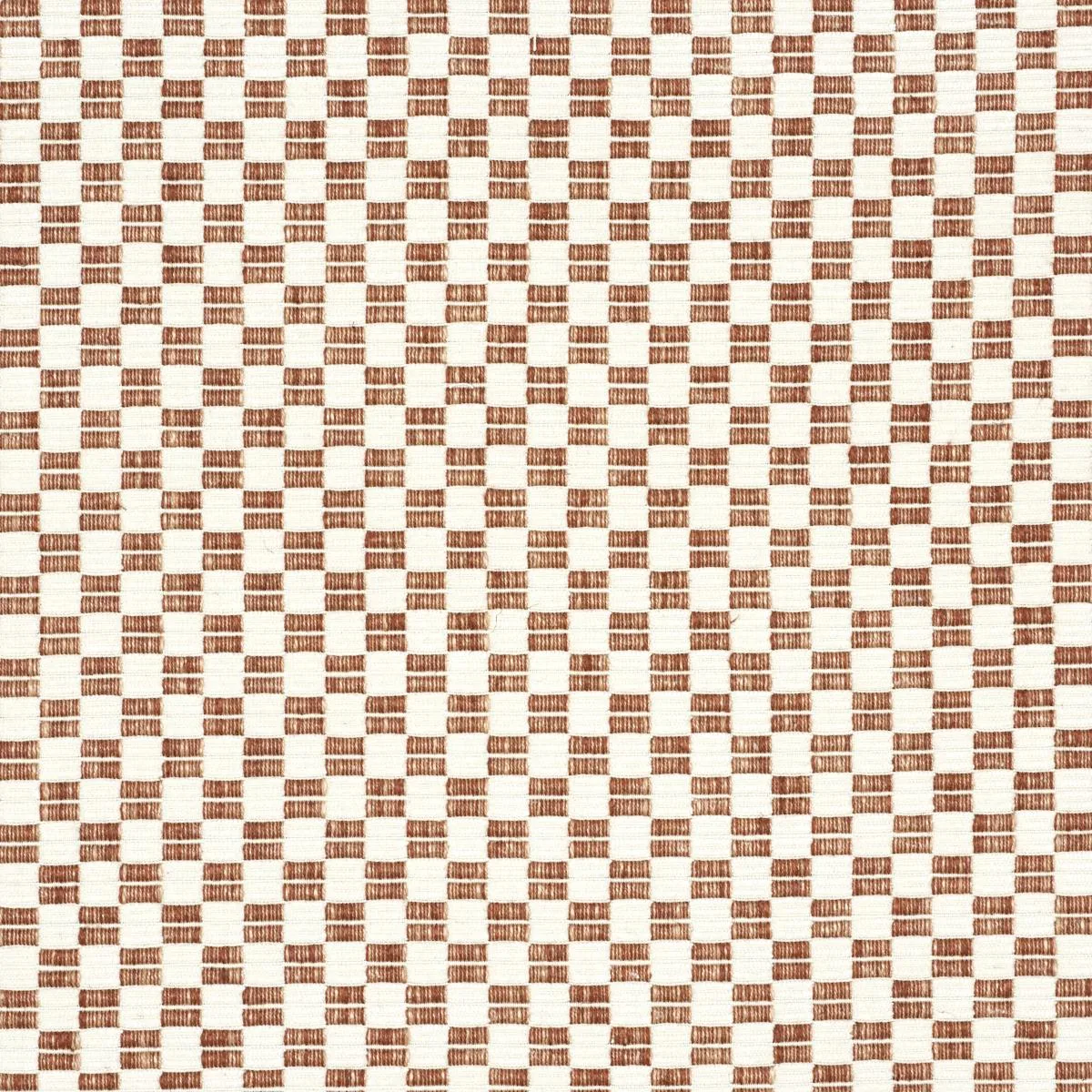 Schumacher 76742 Elkhart Brown fabric swatch