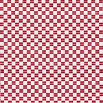 Schumacher 76743 Elkhart Crimson fabric swatch