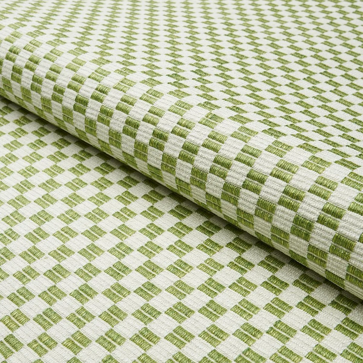 Schumacher 76744 Elkhart Leaf fabric swatch