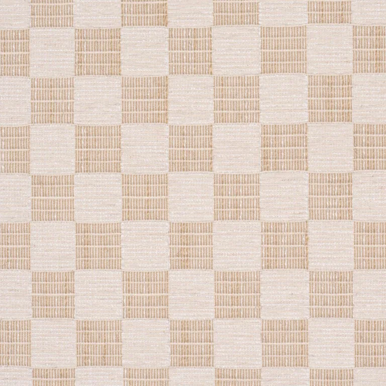 Schumacher 86822 Elkhart Performance Neutral fabric swatch