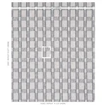 Schumacher 80160 Elko Plaid Indigo fabric swatch