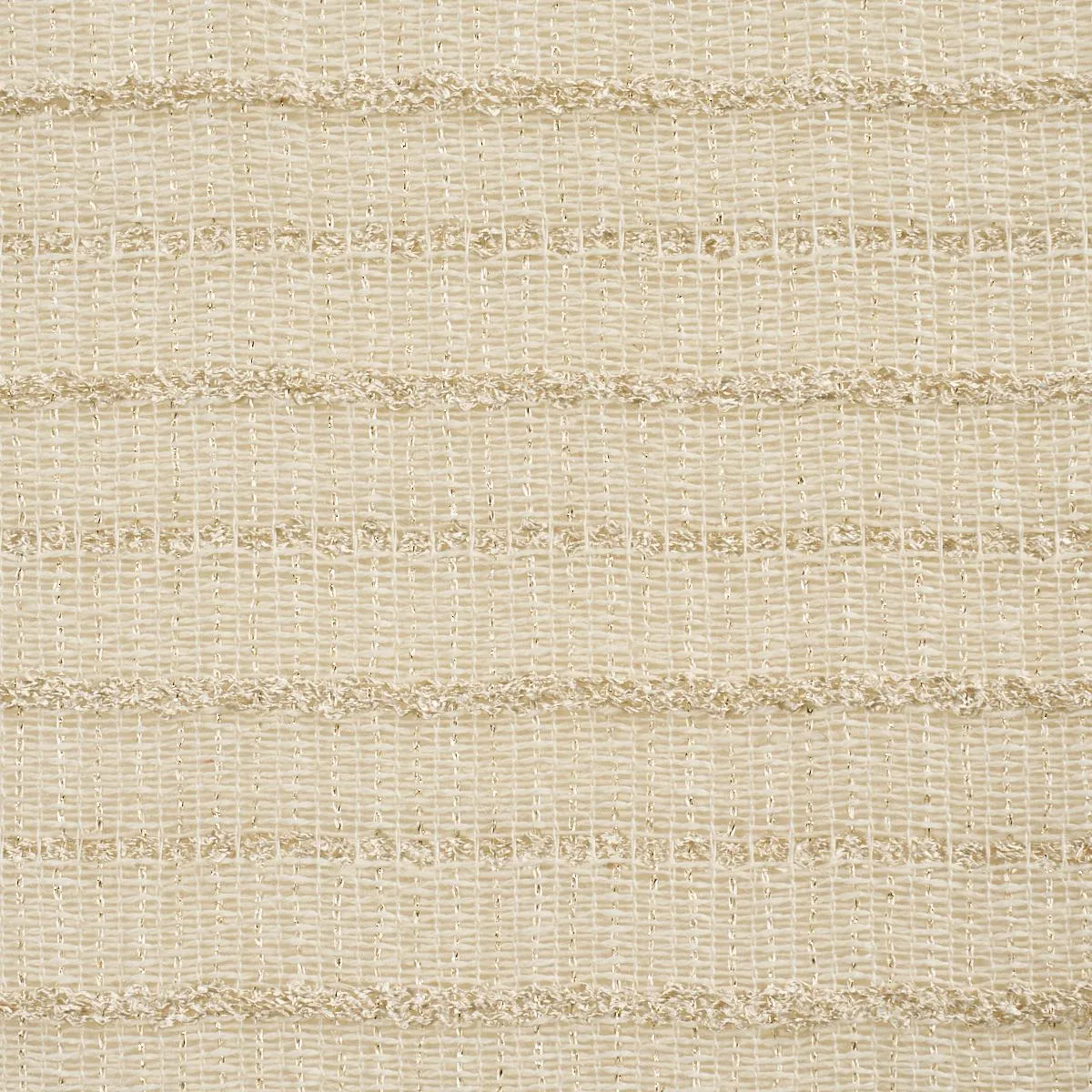 Schumacher 86070 Ellie Alpaca Shimmer Sheer Cream fabric swatch