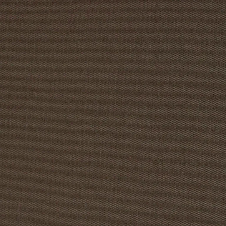 Schumacher 69506 Elliott Brushed Cotton Cocoa fabric swatch