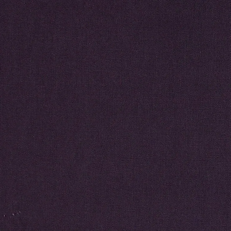 Schumacher 69530 Elliott Brushed Cotton Eggplant fabric swatch