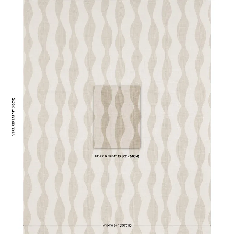 Schumacher 182312 Ellsworth Birch fabric swatch