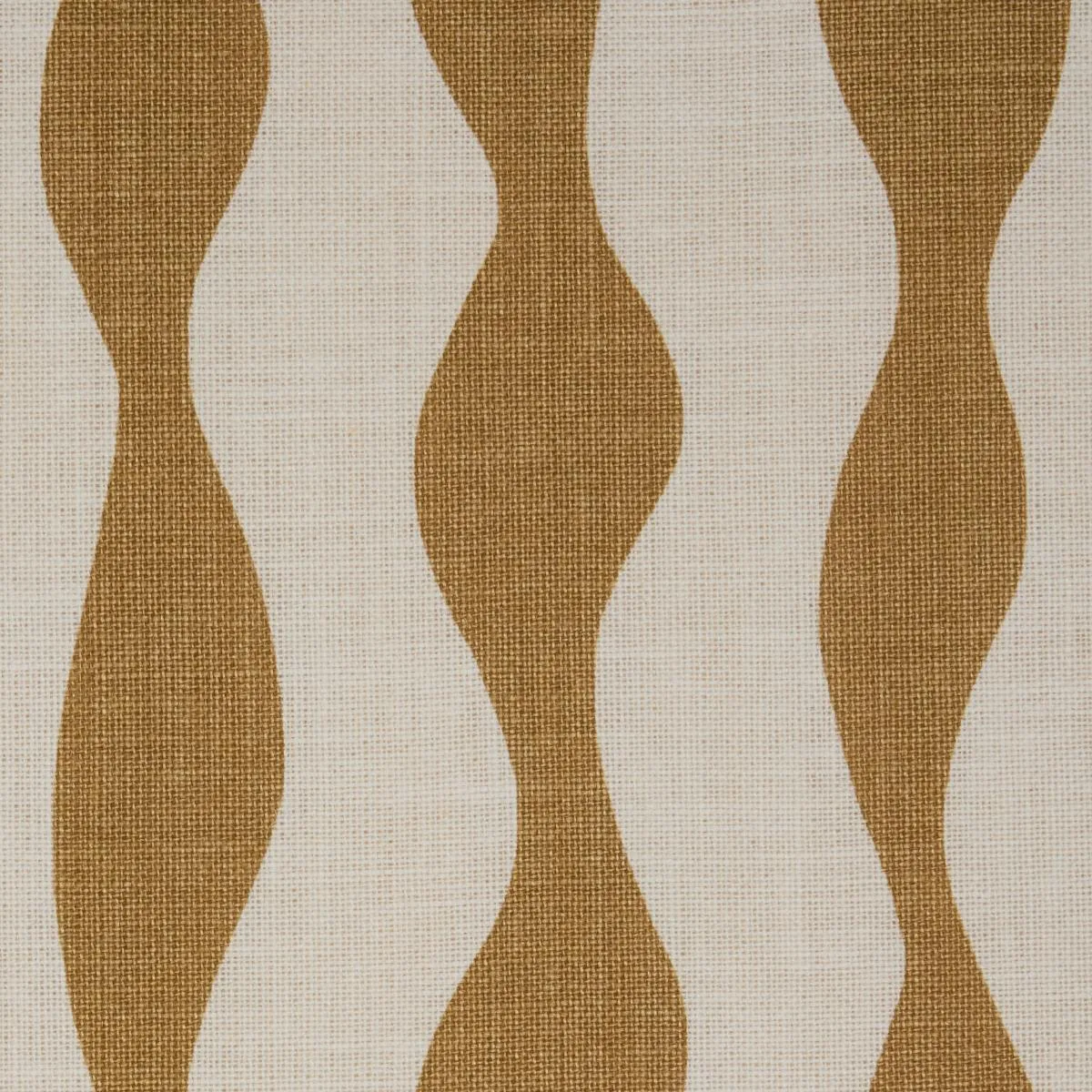 Schumacher 182311 Ellsworth Ochre fabric swatch