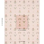 Schumacher 84372 Elmslie Embroidery Petal fabric swatch